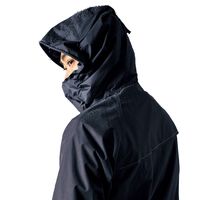 【レインウェア】 Makku（マック） デイリーレインスーツ 上下セット 合羽（カッパ） ネイビー EL AS-5120 1着