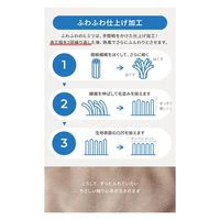 AQUA モフア プレミアムマイクロファイバー ソファパッド 650×2200mm アイボリー 50668608 1枚（直送品）