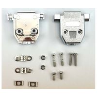 共立電子産業 Dーsubカバー インチネジ 15pin 銀 5個入 65-8879-45 1パック(5個)（直送品）