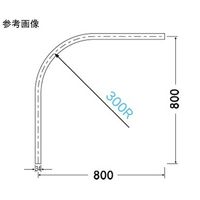 岡田装飾金物 カーテンレール キャリーレール 2m アルミ 28L20AS 1本 64-8360-94（直送品）