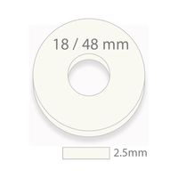 コロプラスト ブラバ プロテクティブシール 厚み2.5mm×内径18mm×外径48mm 12035 1箱(10枚) 65-0319-36（直送品）