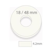 コロプラスト ブラバ プロテクティブシール 厚み4.2mm×内径18mm×外径48mm 12045 1箱(10枚) 65-0319-39（直送品）