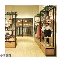 アズワン UR壁面タイプ W90×H210cm【 連結】【 ブラック枠×ホワイトパネル】 65-8761-41 1セット（直送品）