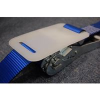 アズワン SEWOTA ラチェット式ラッシングベルト 5tタイプ 固定側:1M 調整側:3M ワンピース 65-8102-10 1本（直送品）