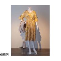 アズワン 軽量PE製 婦人リアルマネキン 右手腰当てポーズ 65-8873-76 1体（直送品）