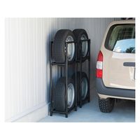 アイリスオーヤマ 省スペースタイヤラック普通車用 STH-472 1セット