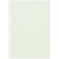 マルマン B5 ルーズリーフ 5mm方眼罫 60枚 くすみカラーアソート L1232-99 1冊