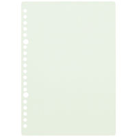 マルマン A5 ルーズリーフ 5mm方眼罫 60枚 くすみカラーアソート L1332-99 1セット（5冊）