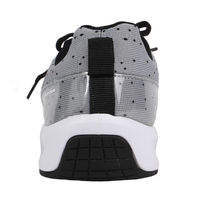 【セーフティーシューズ】 丸五 MANDOM 作業靴 鋼製先芯入り マンダムニット 26.0cm グレー/ブラック #001 1足