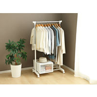 アイリスオーヤマ チェスト Mサイズ 収納ケース 積み重ねホワイト/クリア BC-M 1個