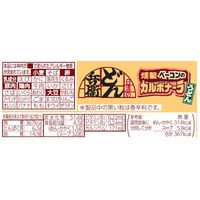 日清食品 日清のどん兵衛 燻製ベーコンのカルボナーラうどん 1セット（12個）