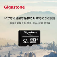 GIGASTONE microSD SDカードGopro撮影SDアダプター付2枚セット GJM10-32G2PK 1パック(2枚)