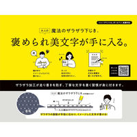 レイメイ藤井 大人の魔法のザラザラ下じき B5 グレー U1256N 1枚