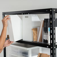 JEJアステージ ストレーショナリー スリムケース ホワイト 1個