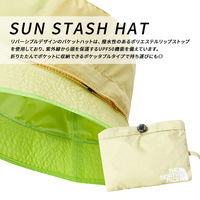 【並行輸入品】SUN STASH HAT   nf00cgz0  (92Q)ブラウン×ベージュ  L-XL(頭囲56-59cm)  1点（直送品）