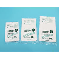 ゴミ袋 nocoo In エコノプラス 薄口 半透明 70L 厚さ:0.016mm（600枚:20枚入×30パック）日本サニパック