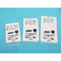 ゴミ袋 nocoo in エコノプラス 半透明 90L 厚さ:0.020mm（300枚:20枚入×15パック）日本サニパック
