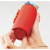 リヒトラブ マーベル スタンドペンケース アイアンマン MV7712-103 1個（直送品）