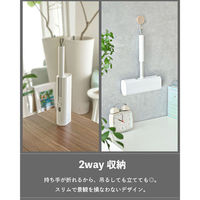 大河商事 ローラー粘着クリーナー 強粘着 斜めカット 幅22cm コロコロ 自立 おしゃれ monowa034 1個（直送品）