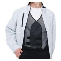 サンエス アイスメッシュベスト(保冷剤2個付) 8レッド XL KF99100 1着（直送品）