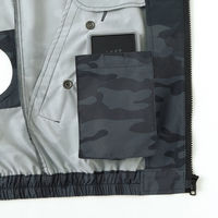 サンエス ベスト 69チャコール 3L KF96990 1着（直送品）