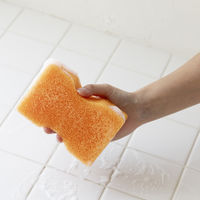 亀の子スポンジDO バス洗い オレンジ 1個 亀の子束子西尾商店