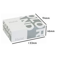 【輪ゴム】 共和 カラーバンド 100g GGK-100-LG #16 ライトグリーン 1箱（100g）