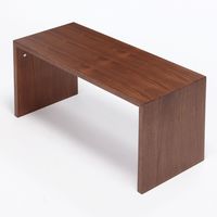 無印良品 コの字の家具 積層合板 ウォールナット材 幅70cm 幅70×奥行30×高さ35cm 良品計画