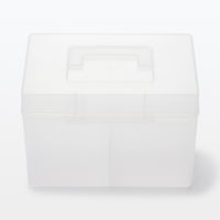 無印良品 ポリプロピレン 救急箱 約幅26×奥行18×高さ18cm 良品計画