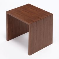 無印良品 コの字の家具 積層合板 ウォールナット材 幅35cm 幅35×奥行30×高さ35cm 良品計画