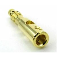 共立電子産業 φ4mmネジ止め式バナナプラグ金メッキ 赤 2個入 WTN-06-1005G-RD2P 1セット(2個) 65-8297-20（直送品）