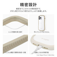 MSソリューションズ iPhone 15 Pro Max 耐傷・耐衝撃ハイブリッドケース LN-IL23VMFBG 1個