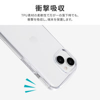 MSソリューションズ iPhone 15/ 14 ソフトケース LN-IM23CSTCL 1個