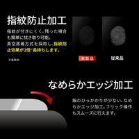 MSソリューションズ iPhone 15/15 Pro ガラスフィルム 覗き見防止180° LN-IM23FGN 1個