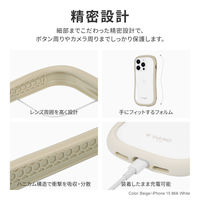 MSソリューションズ iPhone 15 Pro 耐傷・耐衝撃ハイブリッドケース LN-IP23VMFPK 1個