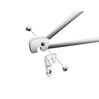 Marwi ギヤハンガー GHー135 M4x0.7x9L (2pcs) 1個（直送品）