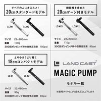 LANDCAST アシストチューブ LCーAT 19cm 1セット(3個)（直送品）