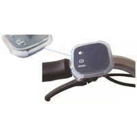 Fino バッテリーロック LMー01 ライトグレー LM-01LLR 1セット(3個)（直送品）