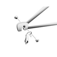 Marwi ギヤハンガー GHー140 M3x0.5x8L (2pcs) 1個（直送品）