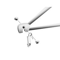 Marwi ギヤハンガー GHー125 M3x0.5 (2pcs) 1個（直送品）