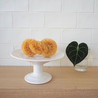 亀の子束子 パームたわし よりどころ 汚れをしっかり落とす ねじり型 タワシ ホワイト 1個 亀の子束子西尾商店