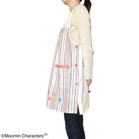 セントレディス ムーミンエプロン マルチストライプグレージュ ST-IM0058 1枚（直送品）