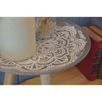 東谷 トレーテーブルM グレー LFSー191A 164635 1脚（直送品）