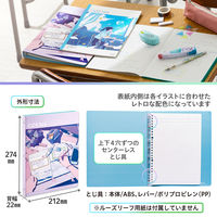 プラス バインダー COE365 ルーズリーフバインダー B5 机の上 77552 1冊