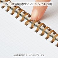コクヨ ソフトリング スーファ B6変形 4mm方眼罫 80枚 グリーン ス-SV748S4-G