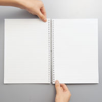 リヒトラブ CUBE FIZZ ソフティツイストノート（リングノート） セミB5 B罫6mm ブルー（青） N2608-8