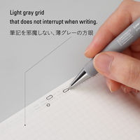 ニトムズ（nitoms） STALOGY 365デイズノート A5 ブラック 5mm方眼 2冊 S4101