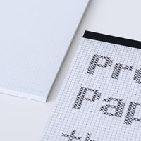 オキナ プロジェクト限定パッド A4 50枚 マス目アート 3mm方眼罫 PH4056 3冊