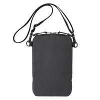 デルフォニックス インナーキャリング 撥水スマホバッグ ブラック 2個