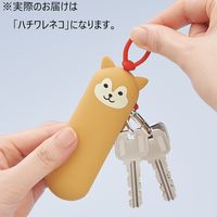 リヒトラブ(LIHIT LAB.) PuniLabo（プニラボ） スリムキーケース ハチワレネコ A7785-4